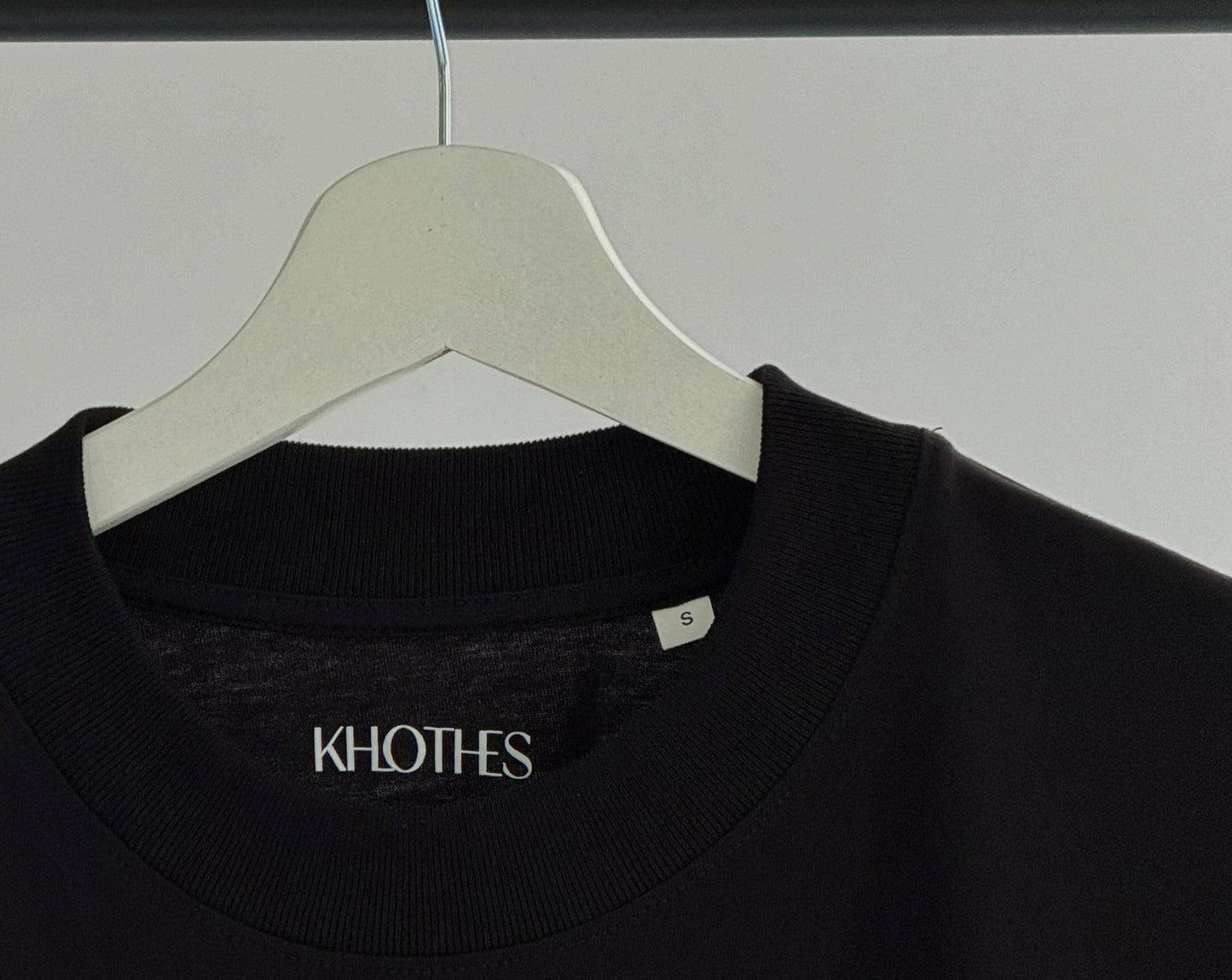 T-SHIRT OVERSIZE NOIR KHLOTHES
