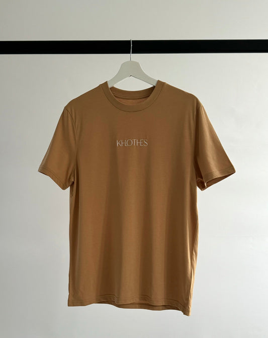 T-SHIRT BEIGE KHLOTHES (taché)