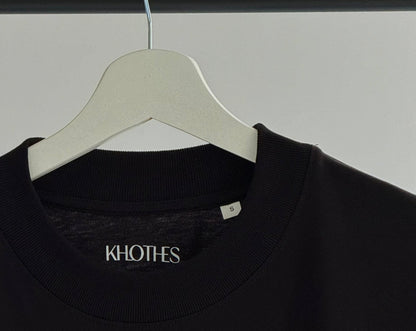 T-SHIRT OVERSIZE NOIR KHLOTHES