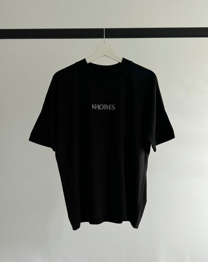 T-SHIRT OVERSIZE NOIR KHLOTHES