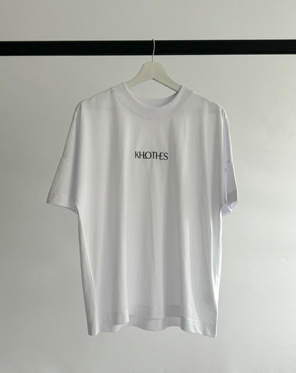 T-SHIRT OVERSIZE BLANC KHLOTHES