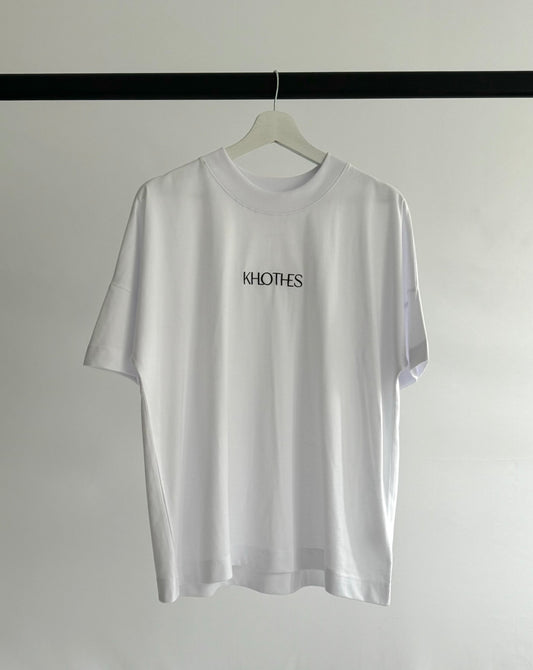 T-SHIRT OVERSIZE BLANC KHLOTHES