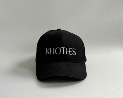 CASQUETTE NOIRE KHLOTHES