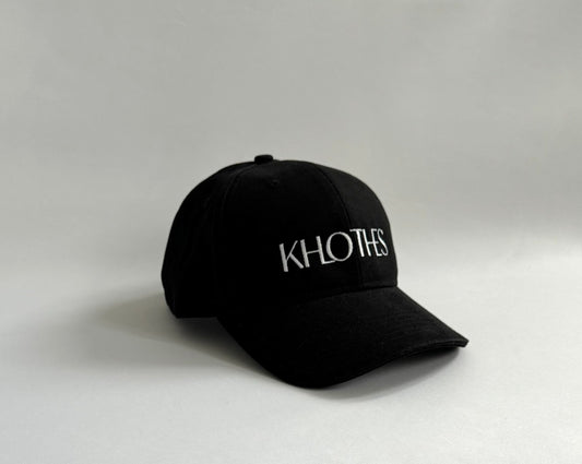 CASQUETTE NOIRE KHLOTHES